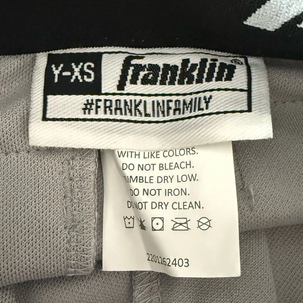 FRANKLIN Knicker Style Baseball/Softball Deluxe Pants (Size Youth XS)